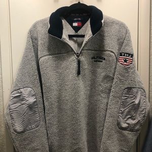 Vintage sherpa zip up